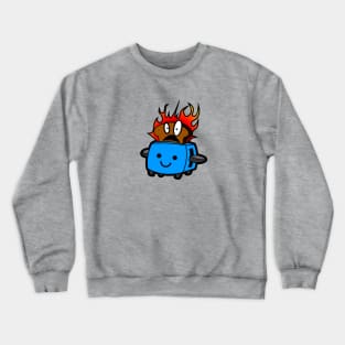 AAAHHH! Burnt Toast! Crewneck Sweatshirt